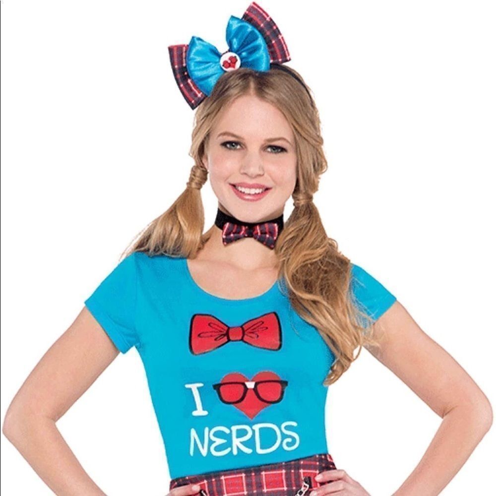 Geek Chic Girls Nerd Costume